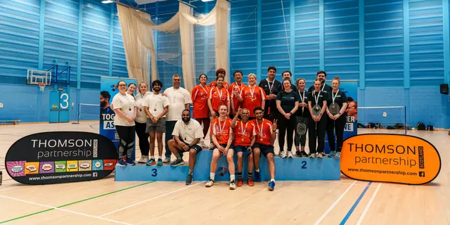 ASV Games25 Badminton Podium