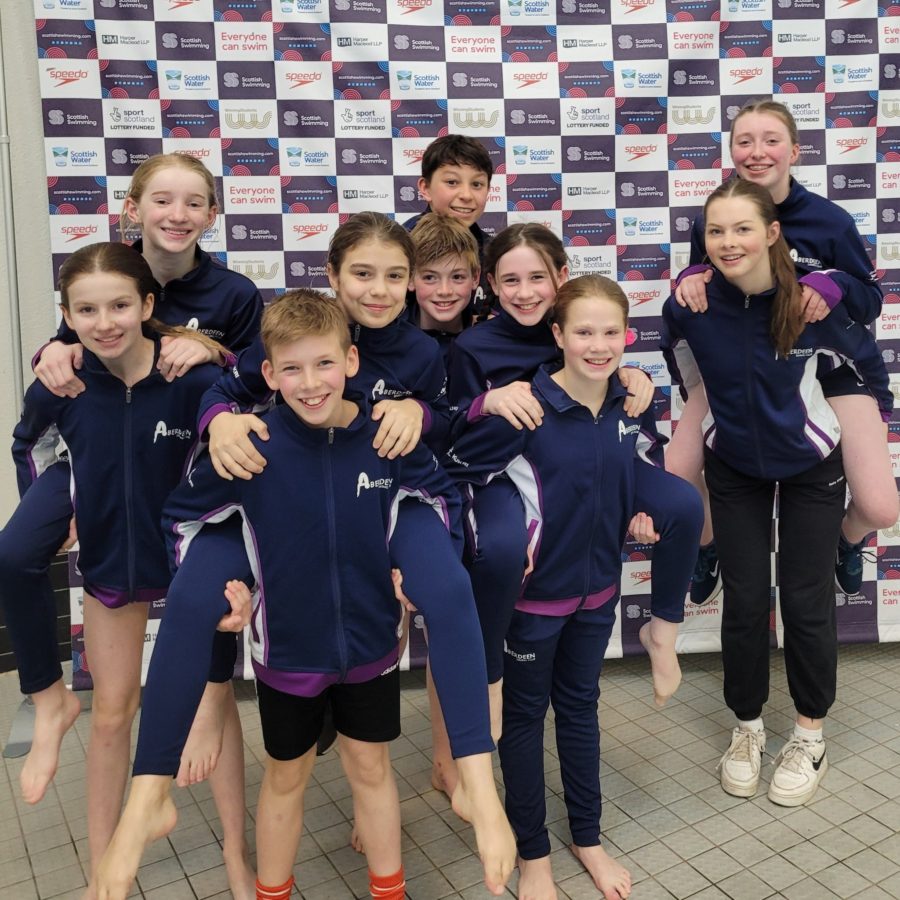 Diving Age Group team